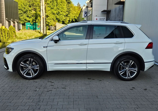 Volkswagen Tiguan cena 120000 przebieg: 80000, rok produkcji 2018 z Marki małe 781